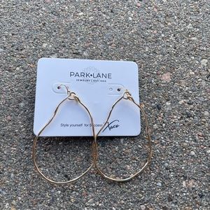 Park lane pear earrings